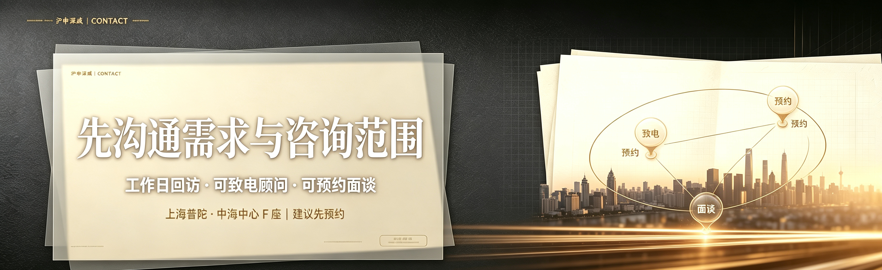 先沟通需求与咨询范围